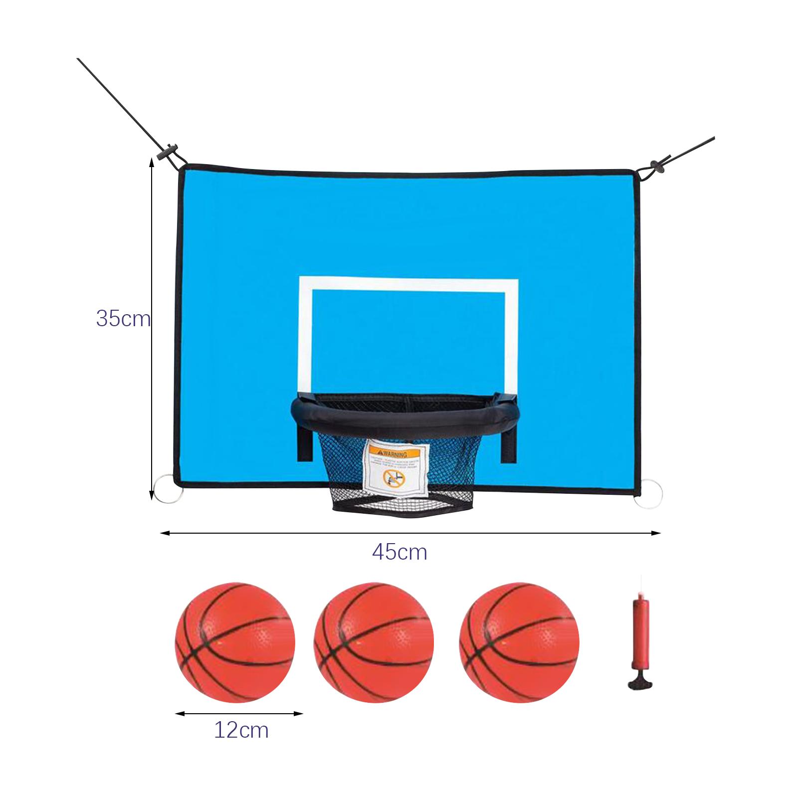 حلقة كرة سلة للترامبولين من ال - مراجعة Kids Outdoor Trampoline وسعره