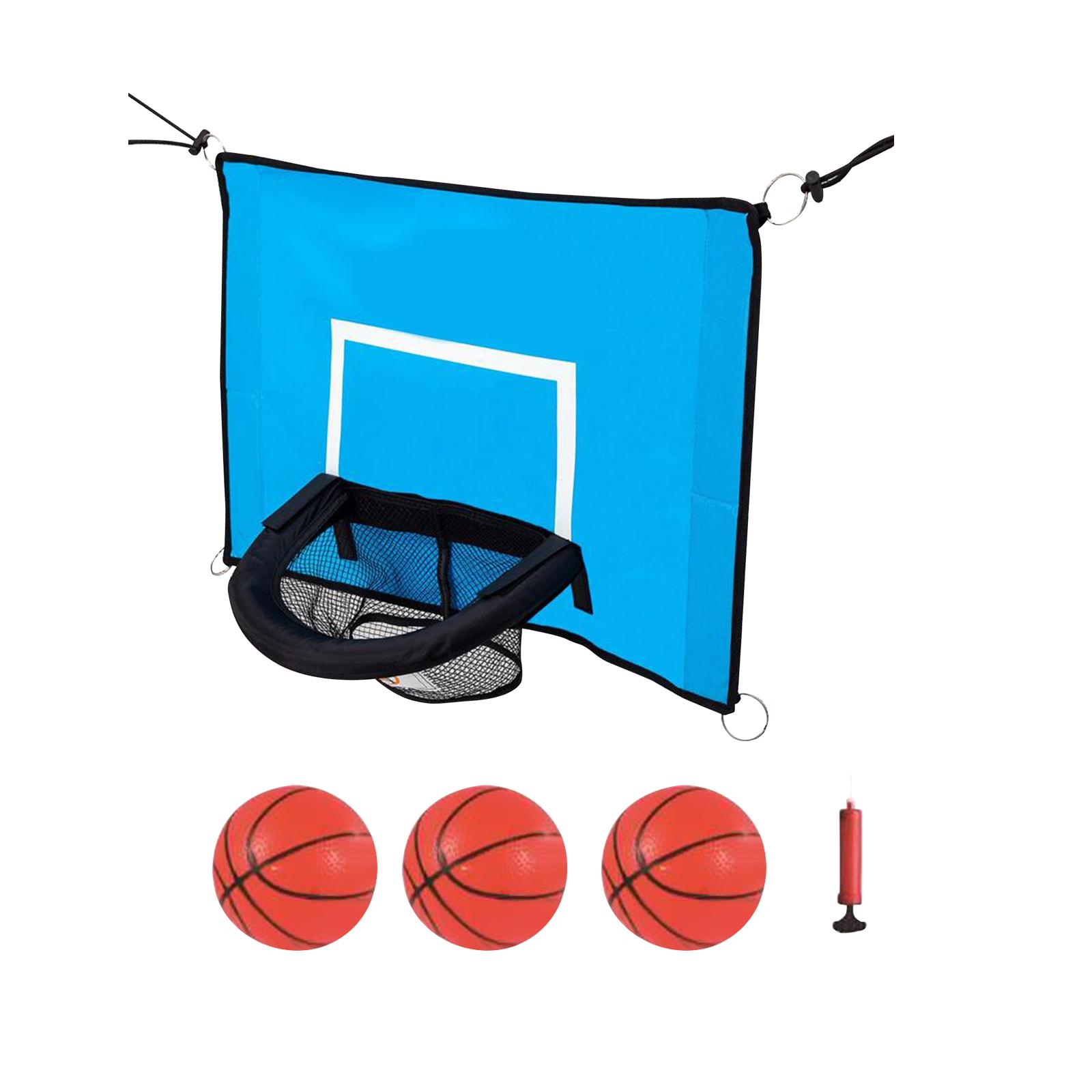 حلقة كرة سلة للترامبولين من ال - مراجعة Kids Outdoor Trampoline وسعره